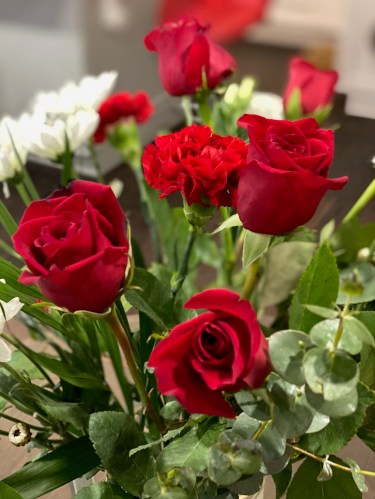 Roses and flowers for joy