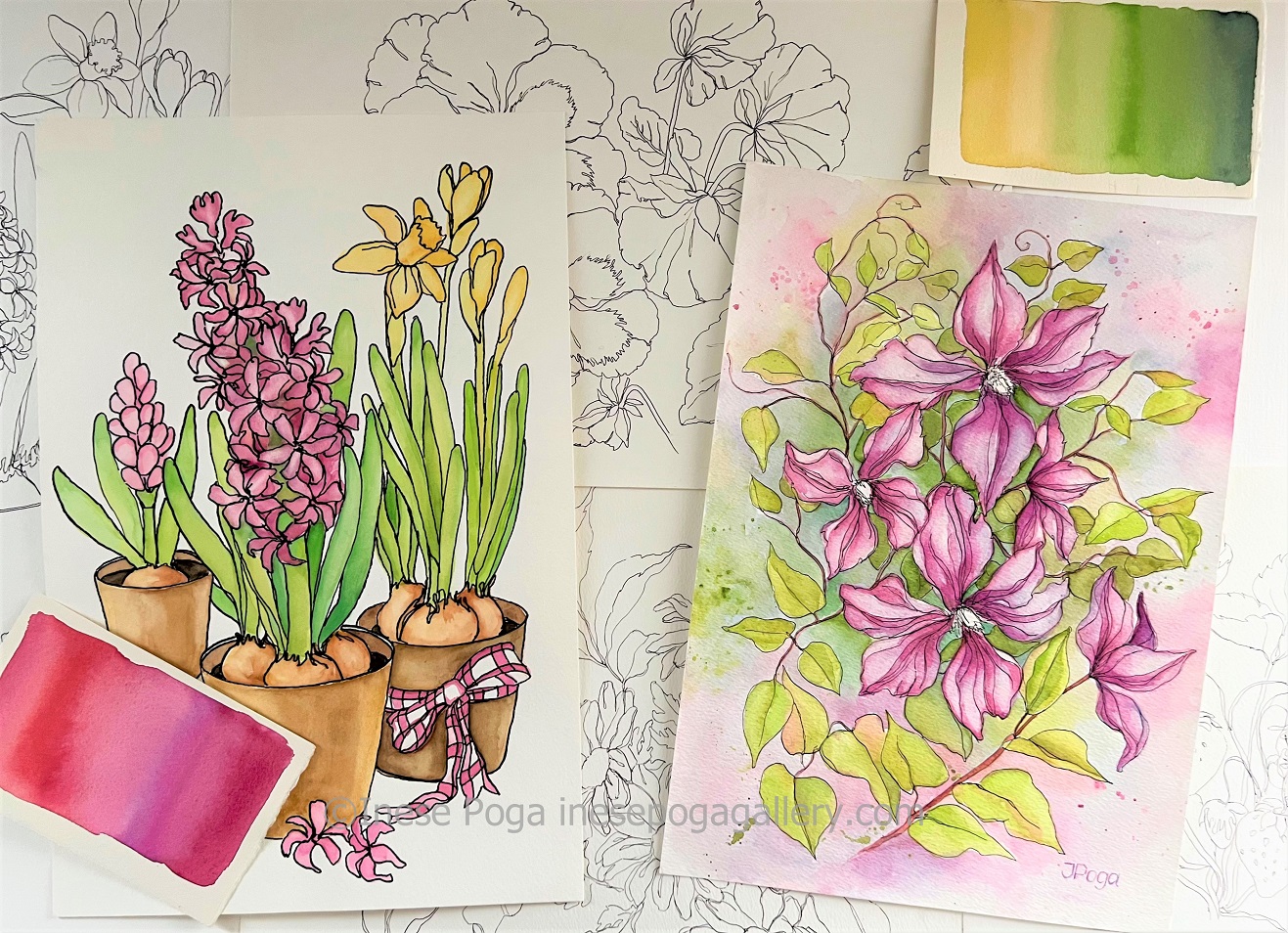 Drawing, life in retirement